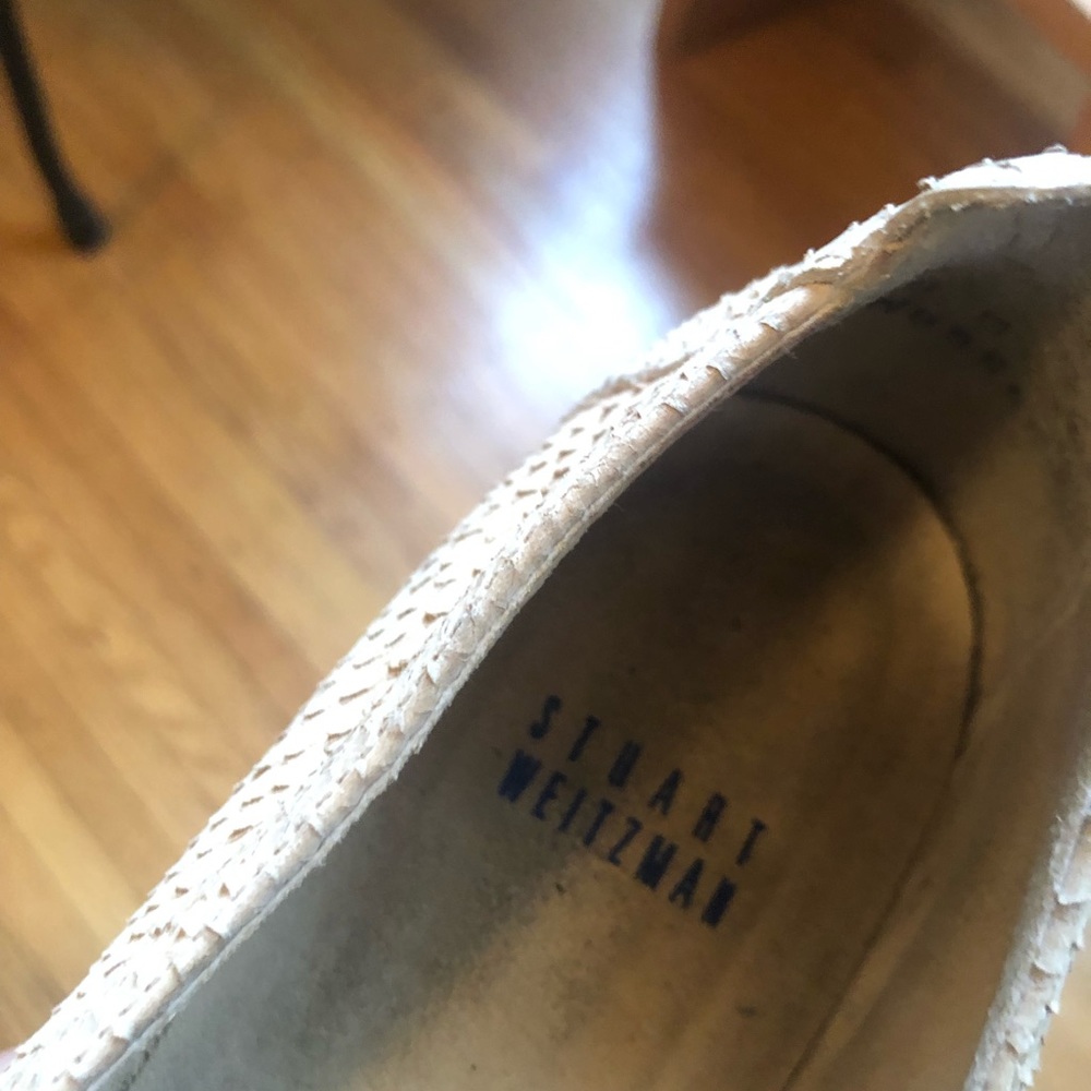 Stuart Weiztman Suede Print Loafers - image 7